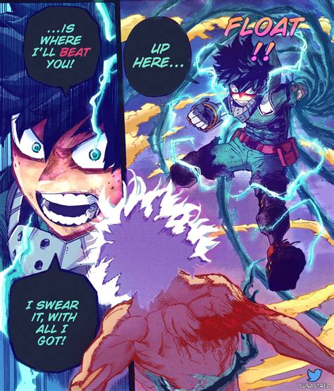 Deku vs Shigaraki My Hero Academia Chapter 283 Manga Coloring | Fandom