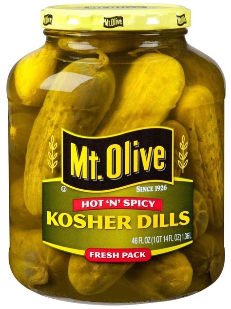 Hot & Spicy Kosher Dills - Mt. Olive Pickles