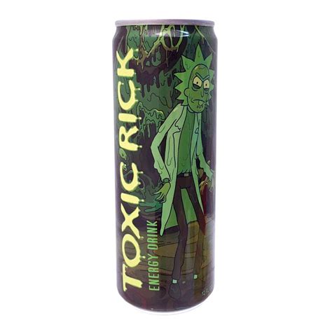 Rick & Morty Toxic Rick 12oz Energy Drink, 1 Can – Zobie Productions