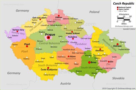 Czech Republic Map | Detailed Maps of Czech Republic