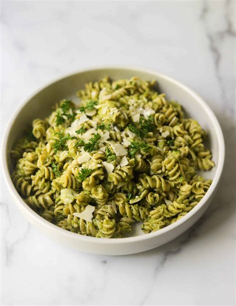 Broccoli Pesto Pasta Salad - The Healthy Epicurean