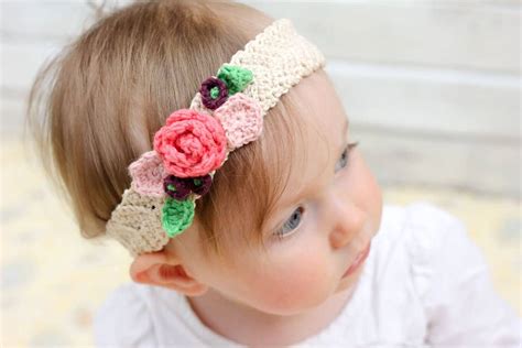 Free-crochet-headband-pattern-flowers-15 » Make & Do Crew