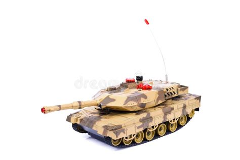 Remote-controlled Model Tank Stock Image - Image of military, miniature ...