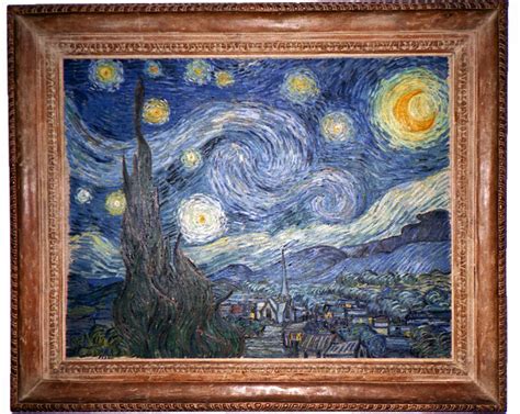 Vincent Van Gogh The Starry Night Van Gogh Wall Art Impressionist ...