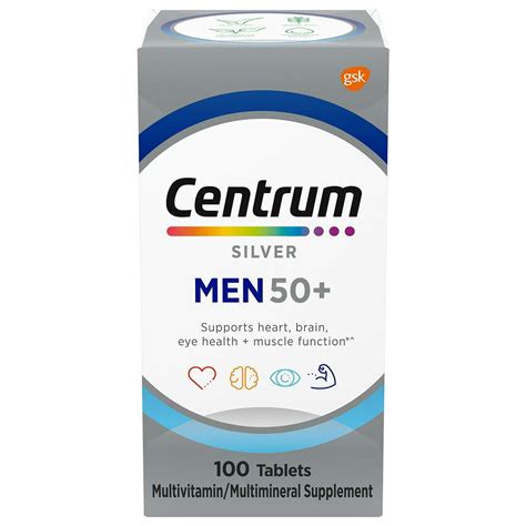 Centrum Silver Men 50+ Multivitamin | Centrum