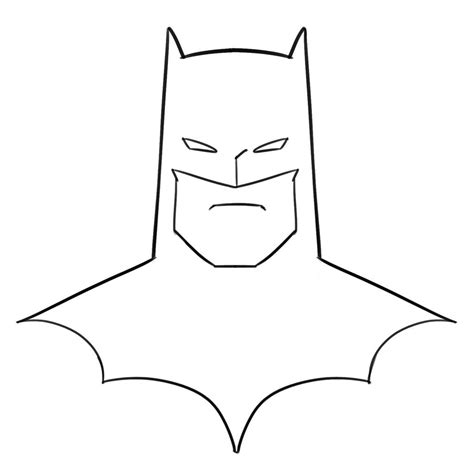 Batman Drawing Easy Step By Step - Batman Drawing Step By Step ...