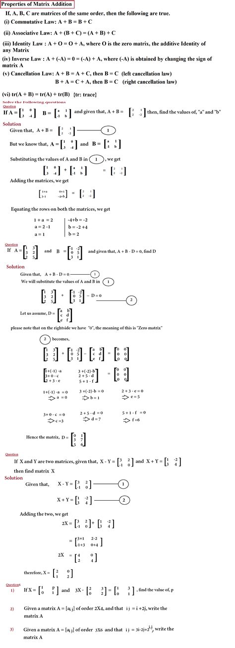 Matrix Addition-Page 2 – International Math Education