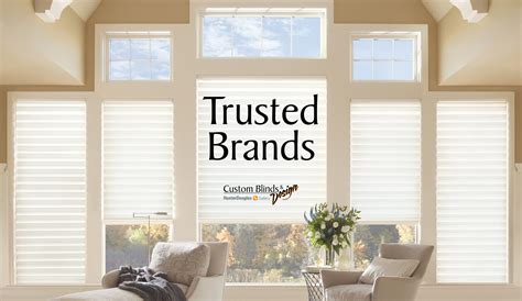 Trusted Brands: Custom Blinds & Design + Hunter Douglas