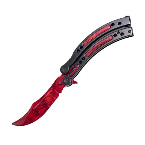 Butterfly Ruby | Real CS2 custom made IRL by LootKnife