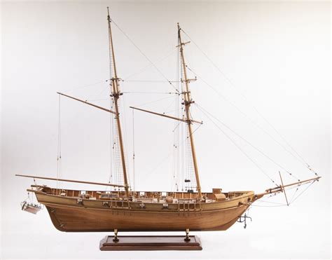 BRIGANTINE SHIP MODEL | Barnebys