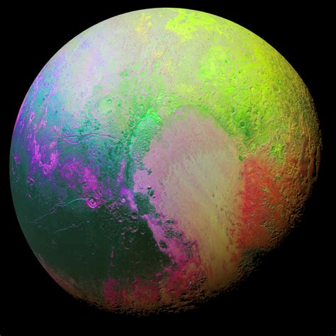 Pluto: New image reveals dwarf planet in colourful detail