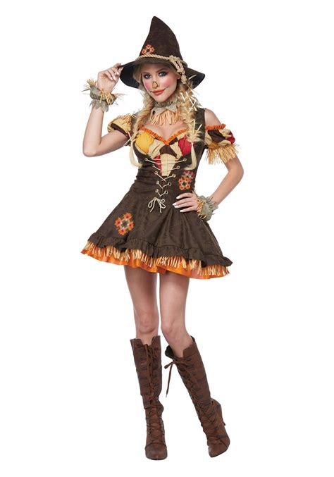 Sassy Scarecrow Costume for Women