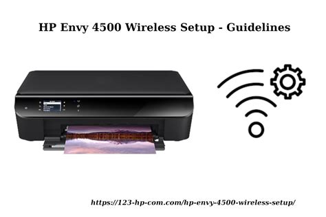 HP Envy 4500 wireless setup guide to setup, install and connect ...