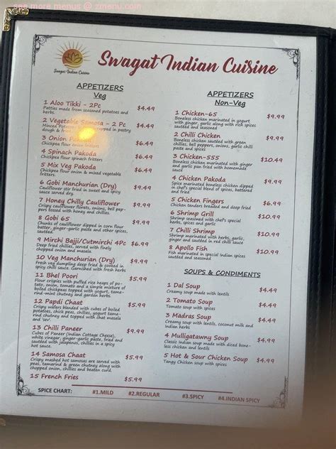 Online Menu of Swagat Indian Cuisine Restaurant, Baton Rouge, Louisiana ...