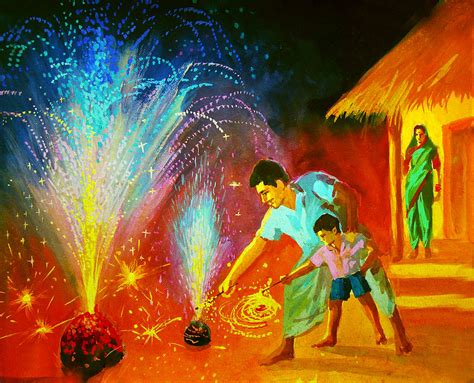 Diwali Painting For Kids