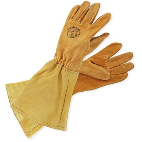 Leather Gauntlet Gloves by Womanswork | Planet Natural