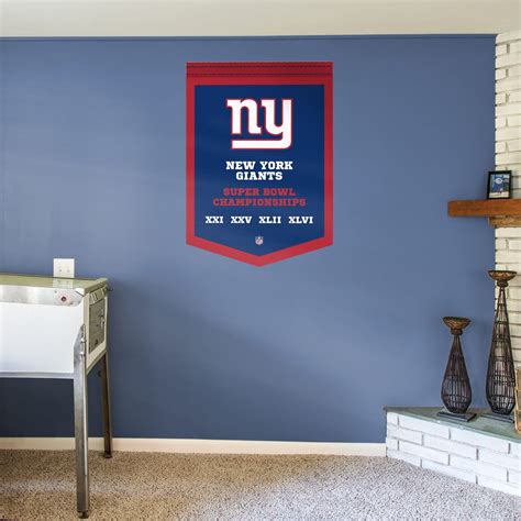 New York Giants: Super Bowl Champions Banner - Officially Licensed NFL ...