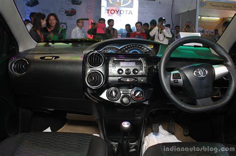 Toyota Etios Cross interior at the 2014 Nepal Auto Show