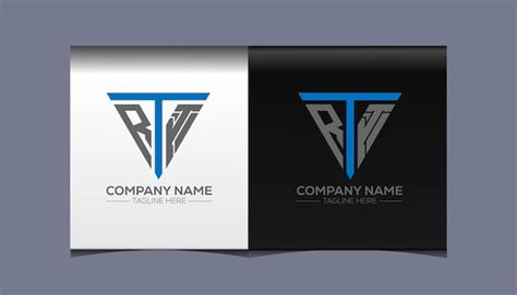 Premium Vector | Rti initial modern logo design vector icon template