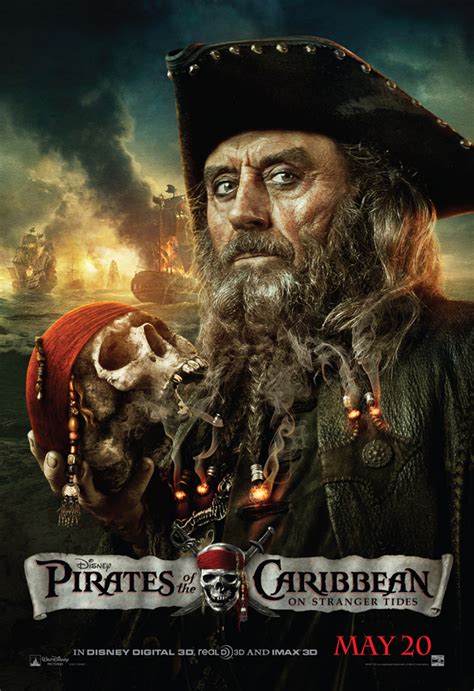 PIRATES OF THE CARIBBEAN: ON STRANGER TIDES Movie Poster