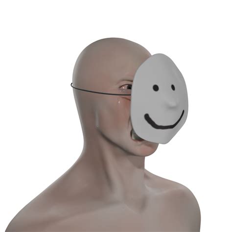 3d wojak crying meme w/ mask LOL (Oc Sculp) : r/blender