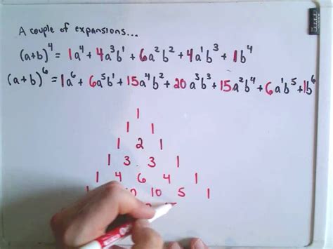 Pascal's Triangle and the Binomial Coefficients | Math | Pascal's ...