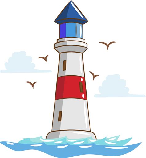 Lighthouse png graphic clipart design 19807029 PNG