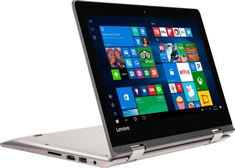 Best Buy: Lenovo 2-in-1 11.6" Touch-Screen Laptop Intel Celeron 2GB ...