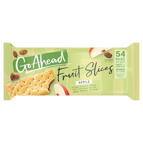 Go Ahead Fruit Slices Apple 218g | Cereal Bars | Iceland Foods