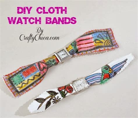 Houston Bead Society: DIY Cloth Watch Bands