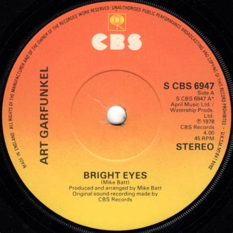 Art Garfunkel – Bright Eyes (1978, Tranco Pressing, Vinyl) - Discogs