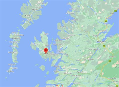 Island Of Skye Scotland Map - Dorise Josephine