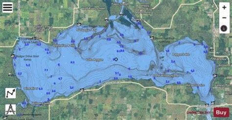 Lake Poygan + Winneconne Fishing Map | Nautical Charts App