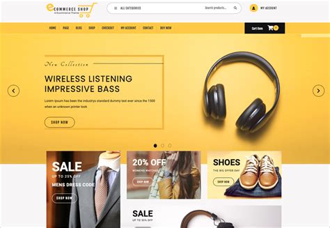 20 Beautiful Free WordPress eCommerce Themes - Hongkiat