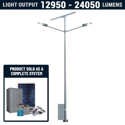 Solar Parking Lot Lights, Poles & Systems