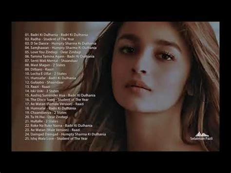 Alia Bhatt 25 Hit Songs 2012 - 2018 - YouTube