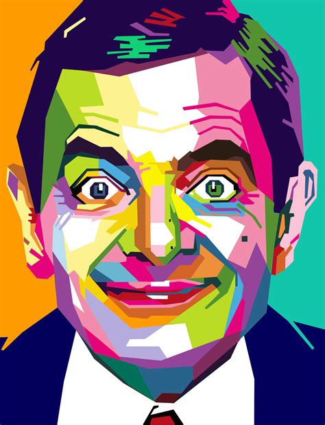 ArtStation - Mr. bean's portrait