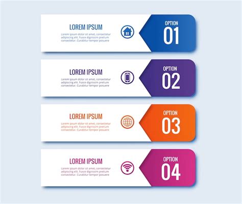 Free Vector | Infographic steps concept creative banner design