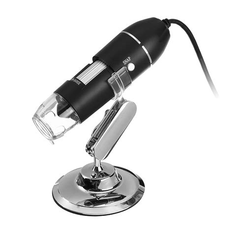 1600X 8LED 2MP USB Zoom Digital Microscope Hand Held Biological Camera ...