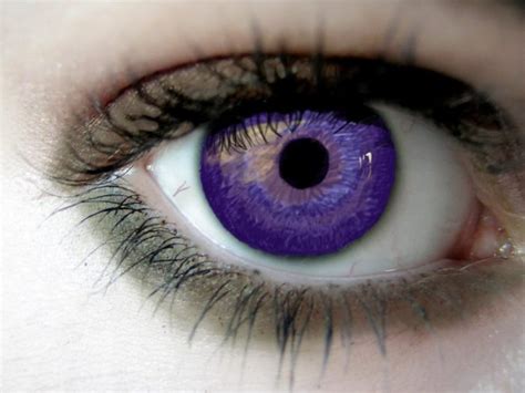 Purple Eyes Real Life