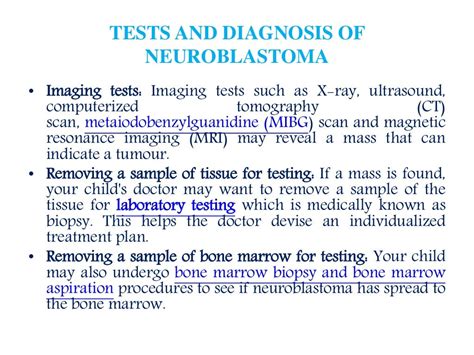 Neuroblastoma: Patient info on symptoms, diagnosis and treatment options