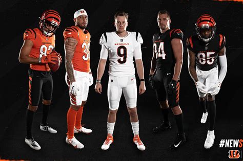 Bengals’ new uniforms revealed: NFL news - Cincy Jungle