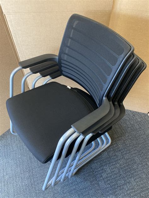 Interstuhl Hero Stackable Stacking Conference Meeting Visitors Chairs 4 ...