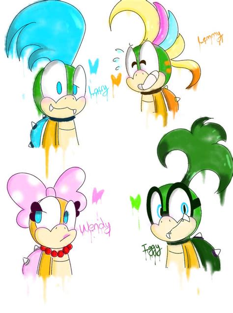 Koopalings Art {Part 1} by kitty4288 on DeviantArt