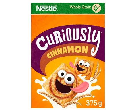 Nestle Curiously Cinnamon Cereal 6x375g | Bulkbox Wholesale