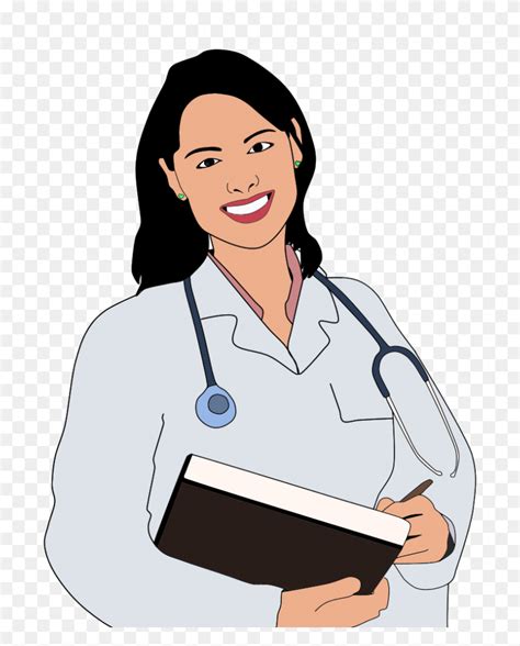 Lady Doctor Clipart - Woman Doctor Clipart - FlyClipart