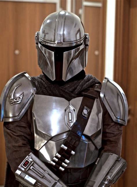 Fully Cold Metal Cast The Mandalorian Beskar Armor : StarWars