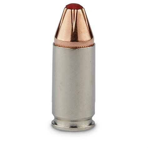 Hornady Critical Defense, 9mm Luger, FTX, 115 Grain, 25 Rounds - 158491 ...