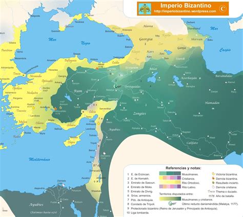 Byzantium Map