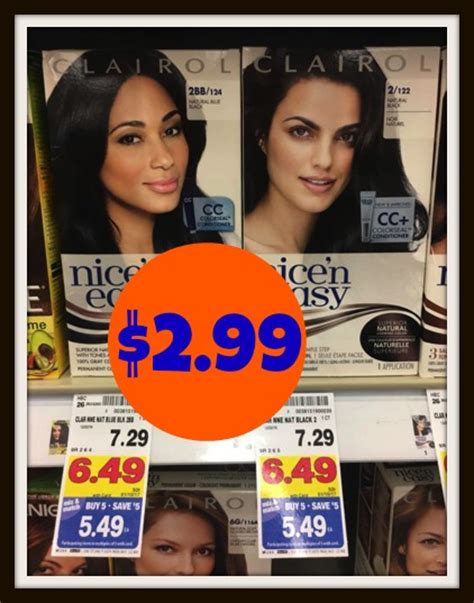 TWO NEW Clairol Coupons = Hair Dye as low as $2.99 at Kroger!! - Kroger ...